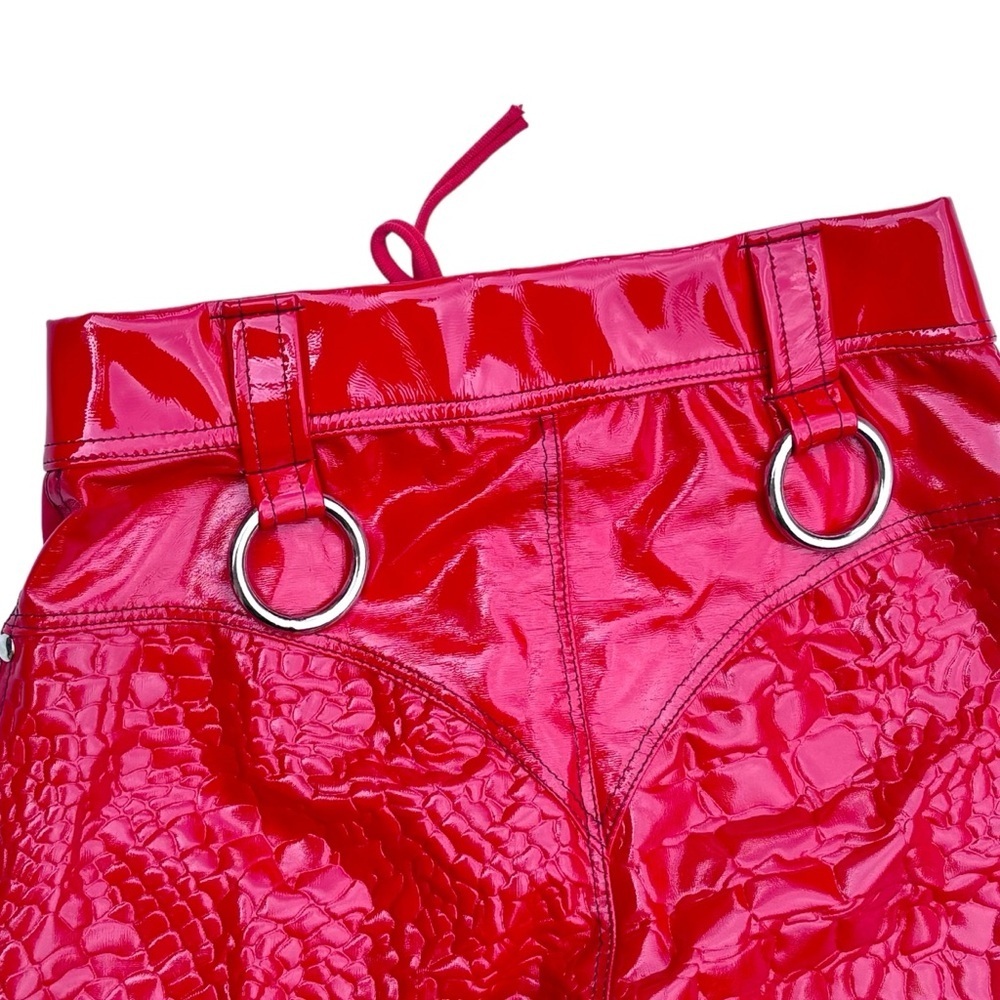 Red Flare Pants - Picture 10 of 16